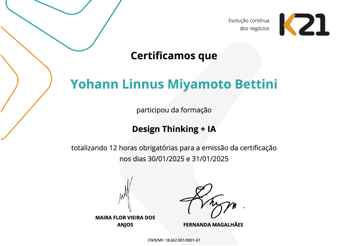 Certificado K21